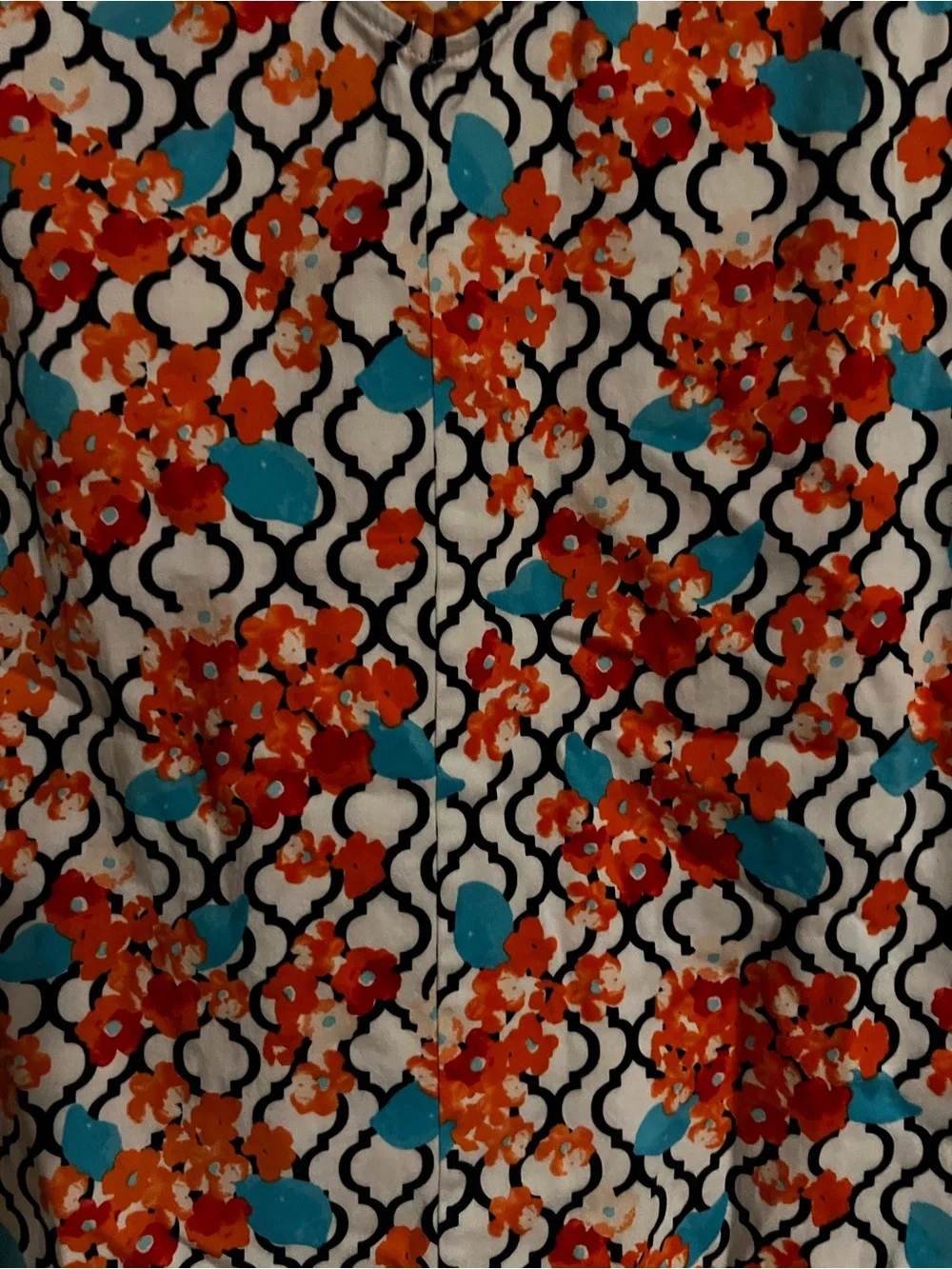 Crown & Ivy kids dress size XL, orange floral